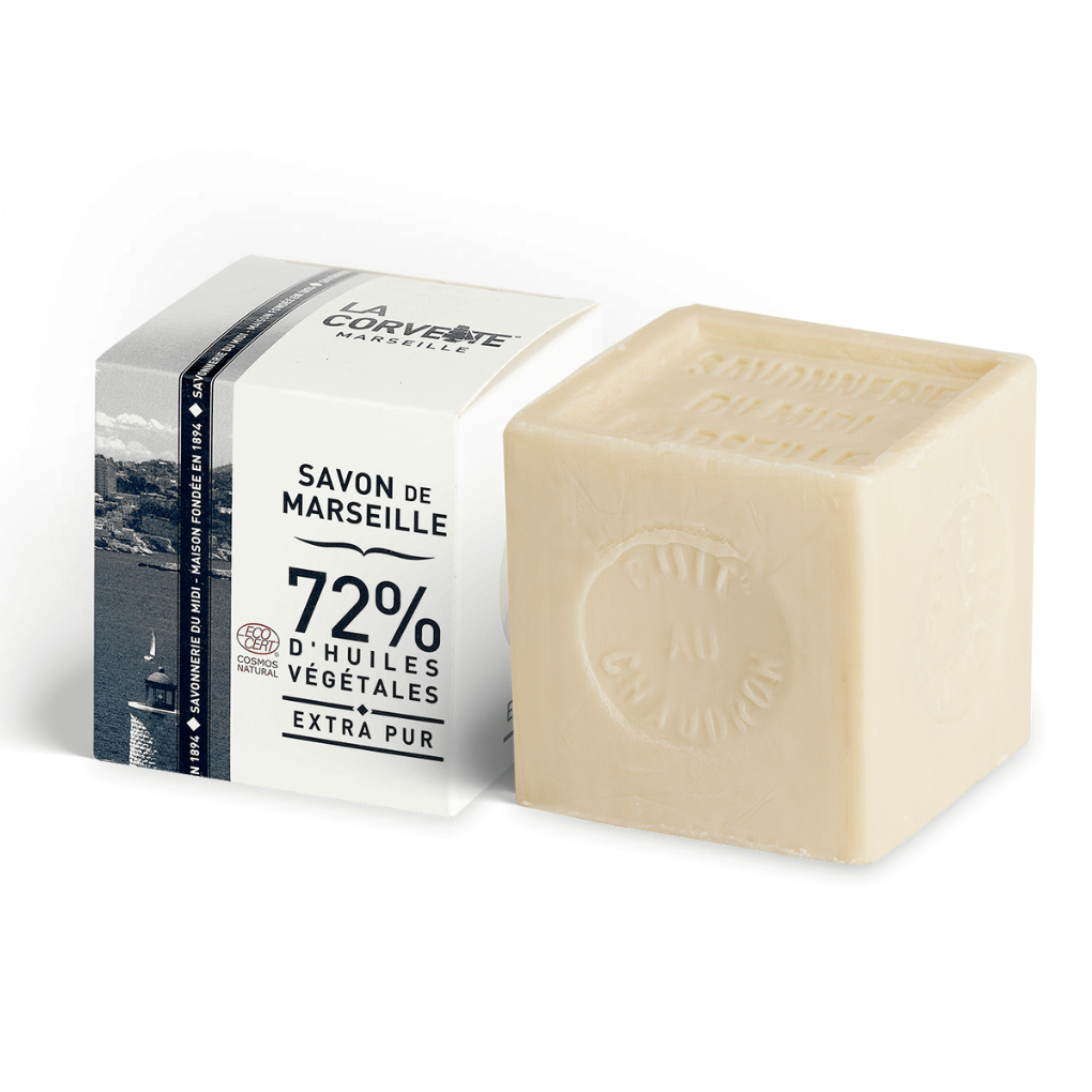 Savon de Marseille aux huiles 100% végétales 300g