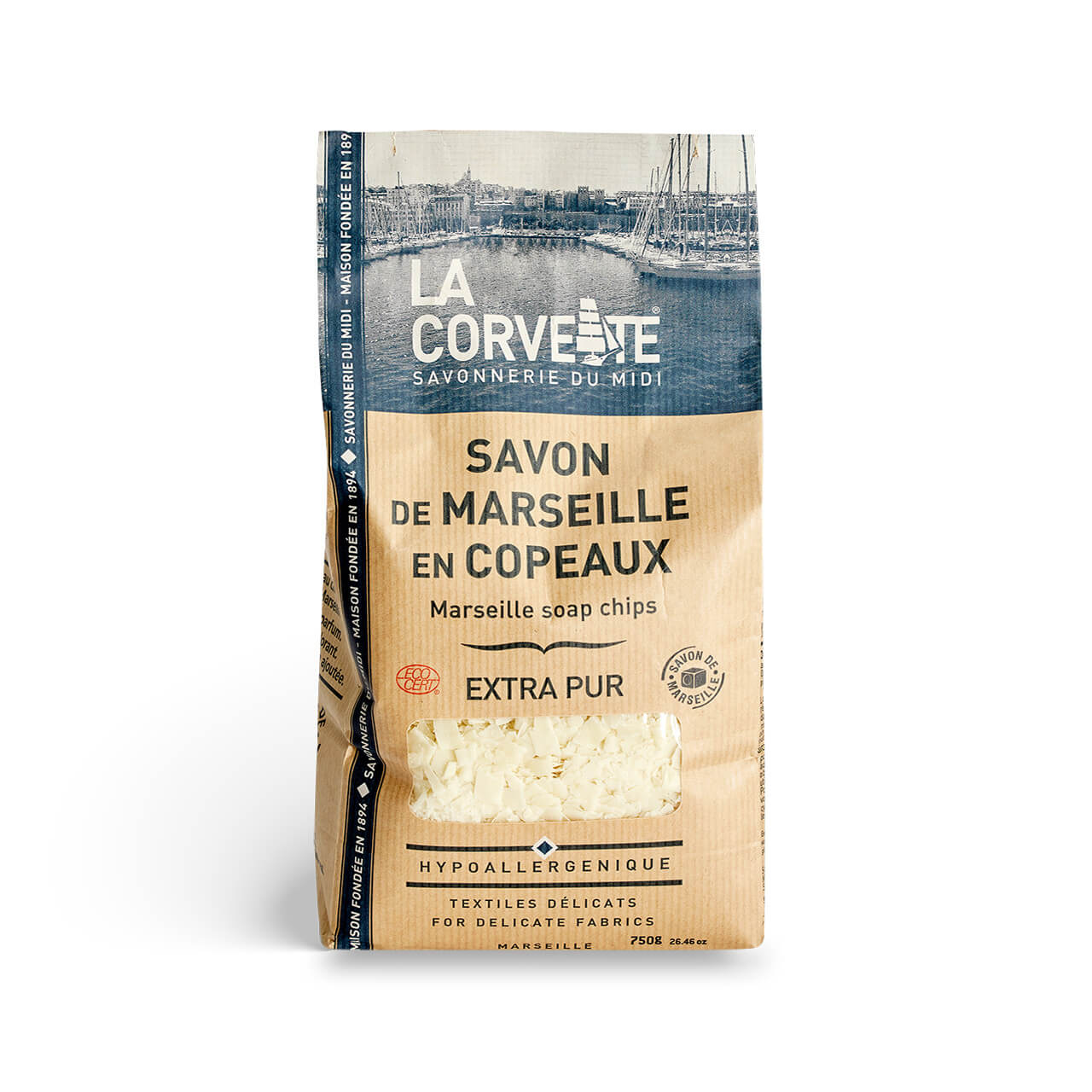 Savon de Marseille extra pur en copeaux