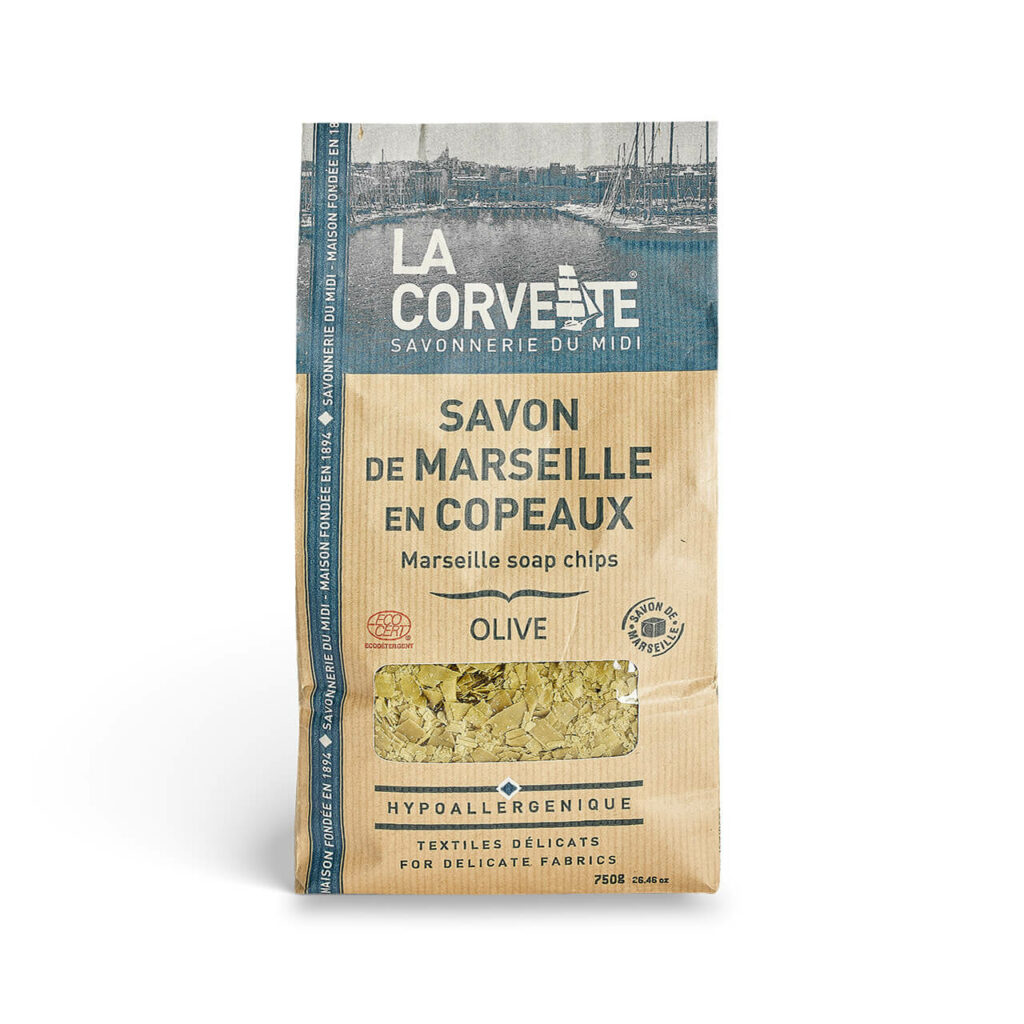 Savon de Marseille végétal en copeaux 750g main image 1