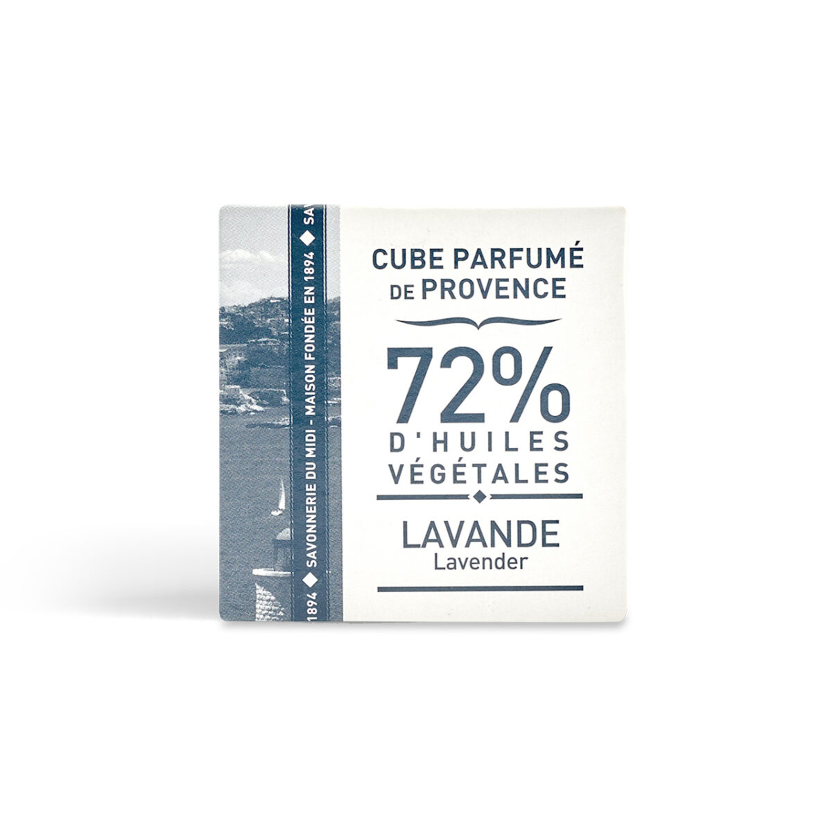 Cube de savon parfumé lavande Provence 100g