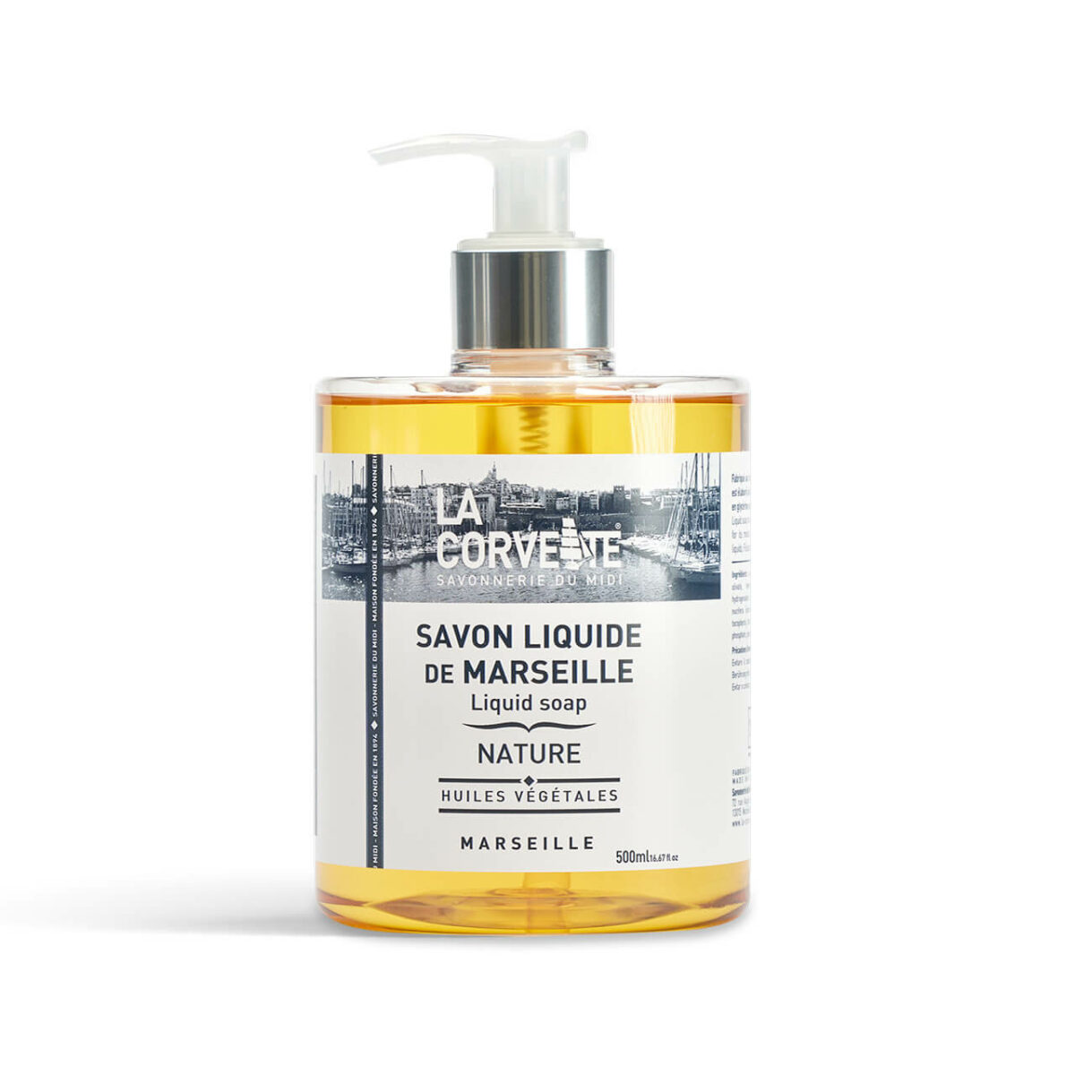 Savon de Marseille liquide Nature 500ml
