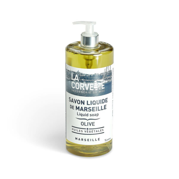Savon liquide de Marseille Olive 1L