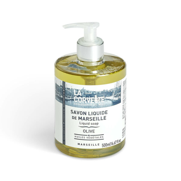 Savon liquide de Marseille Olive - 500ml