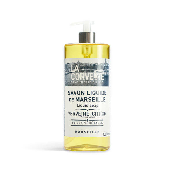 Savon de Marseille liquide Verveine-Citron - 1L