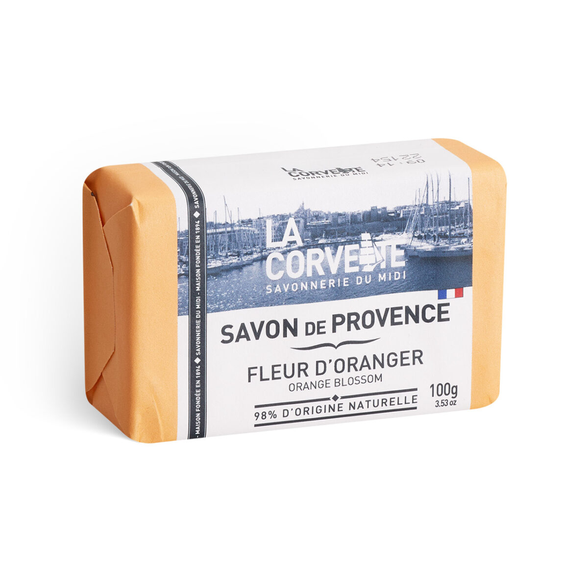 Orange blossom scented soap Provence 100g