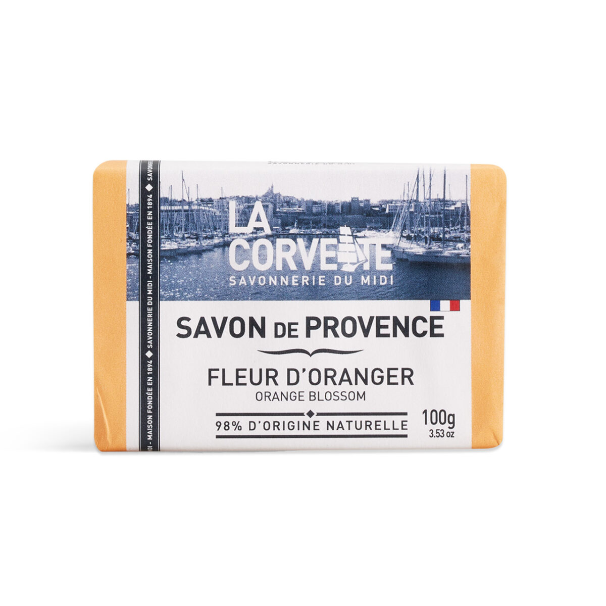 Orange blossom scented soap Provence 100g