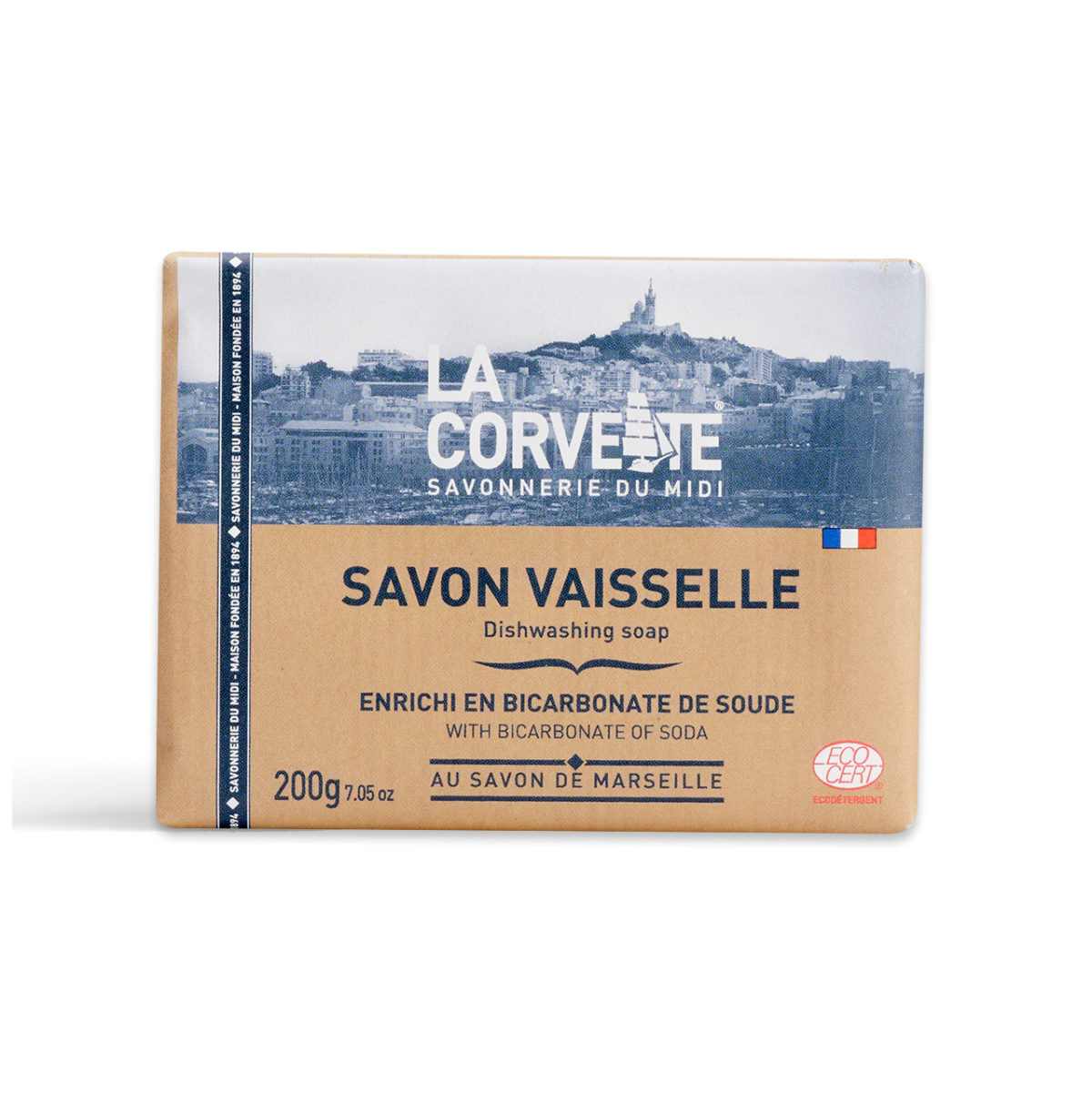 Savon vaisselle solide & bioécologique La Corvette