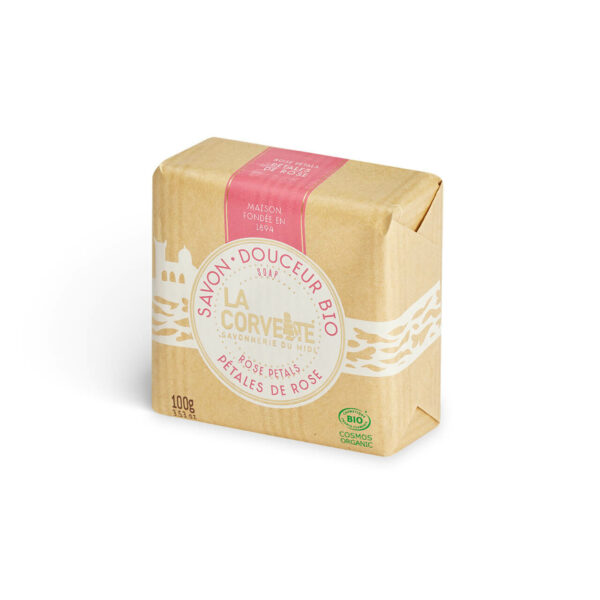 savon bio rose
