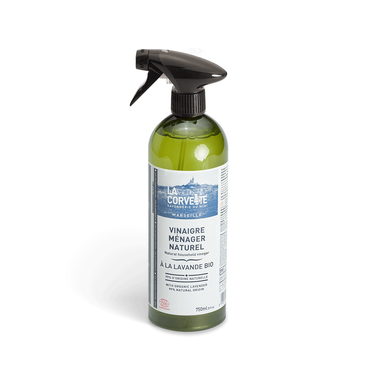 Vinaigre ménager en spray – 750ml – ECOCERT Ecodétergent