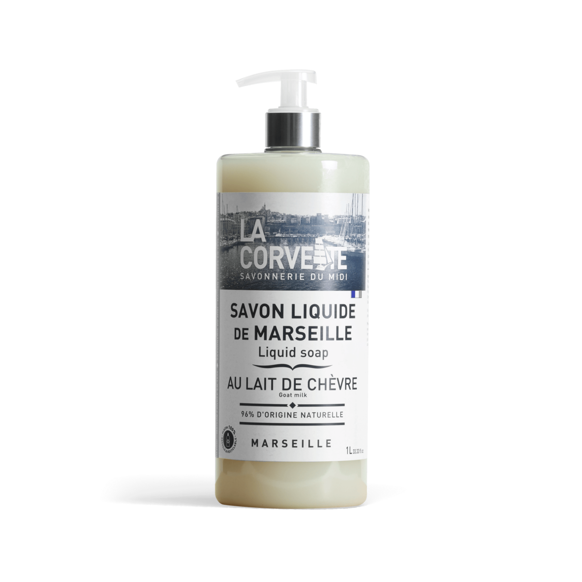 Goat's Milk Liquid Marseille Soap 1L