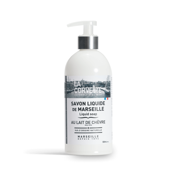 Savon de Marseille liquide Lait de chèvre - 500ml