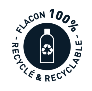 flacon recyclé et recyclable