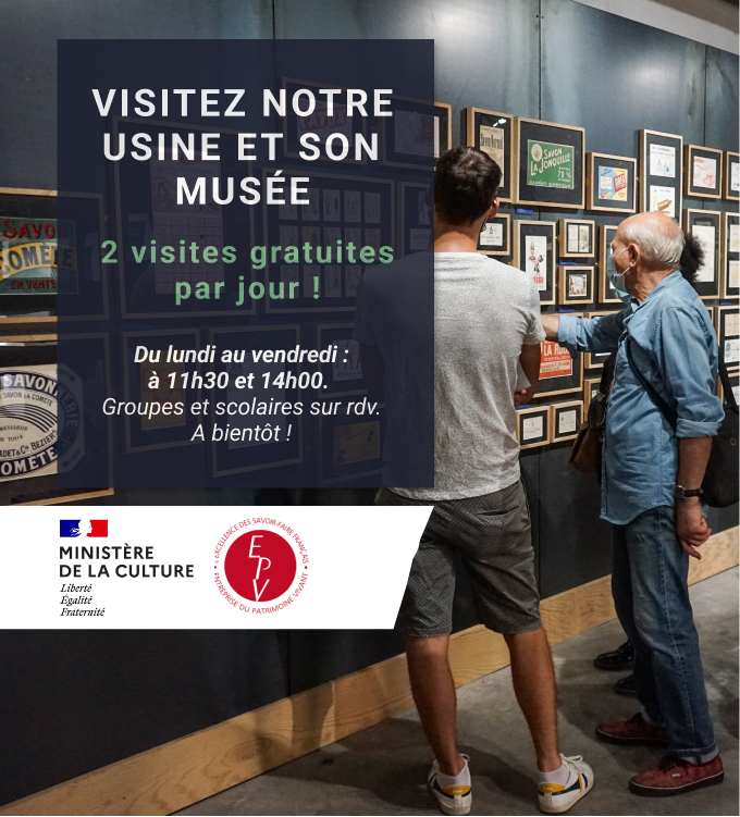 Visitez notre musee du savon de marseille gratuitement