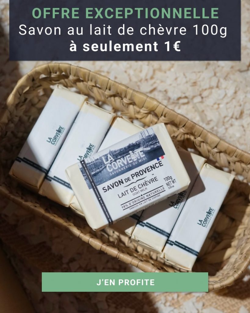 lait de chèvre promo soldes