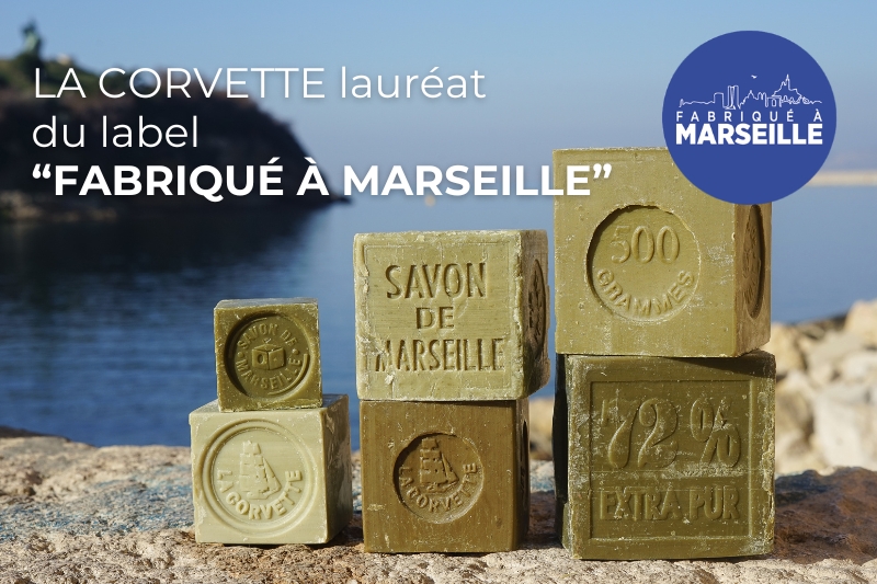 label fabriqué à Marseille