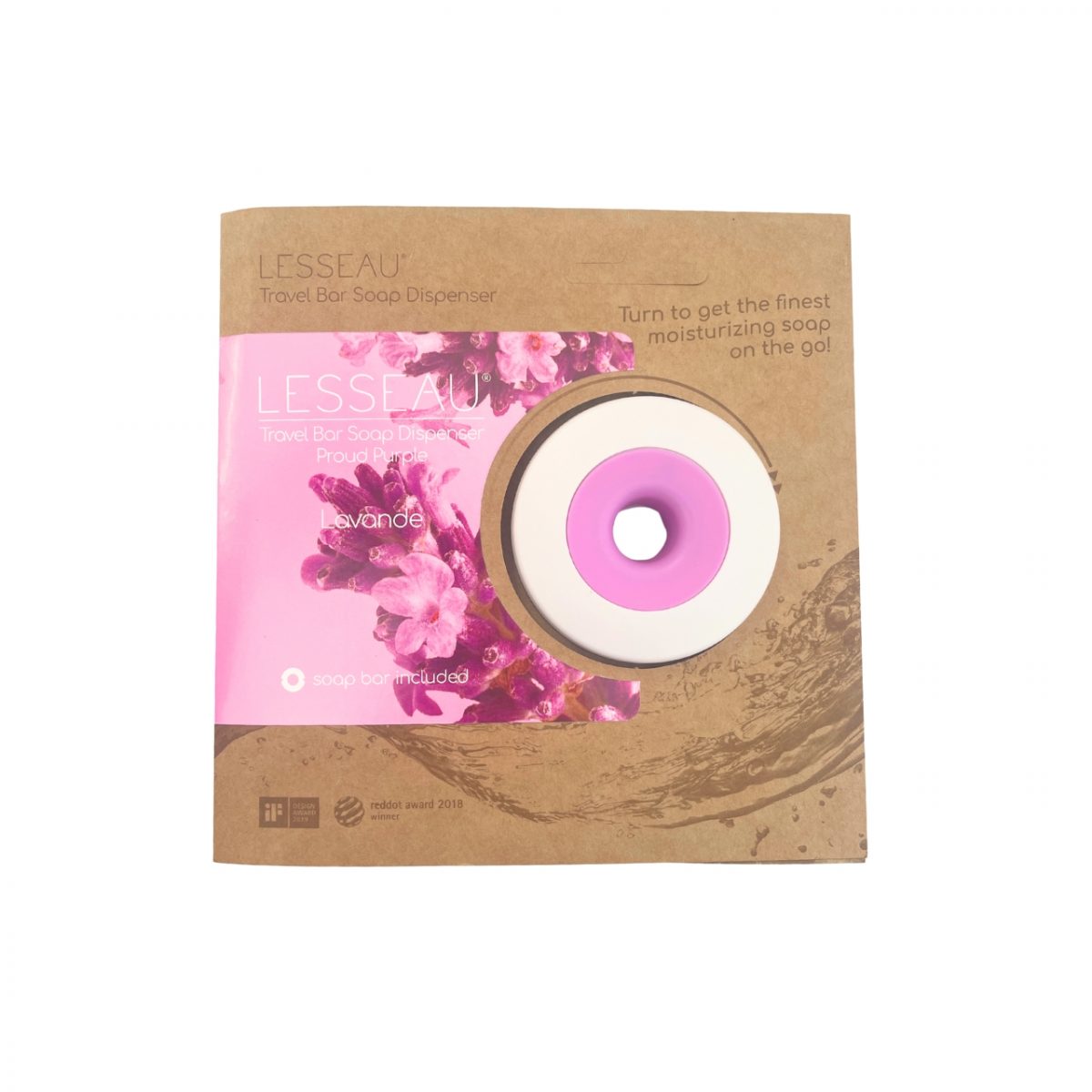 distributeur savon solide
